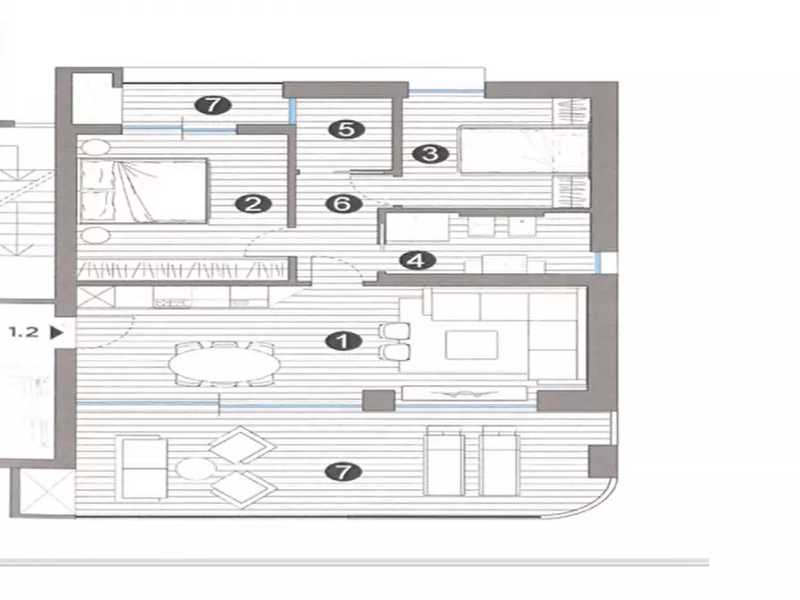 Immagine 14 di Appartamento in vendita  in Via Firenze a Jesolo