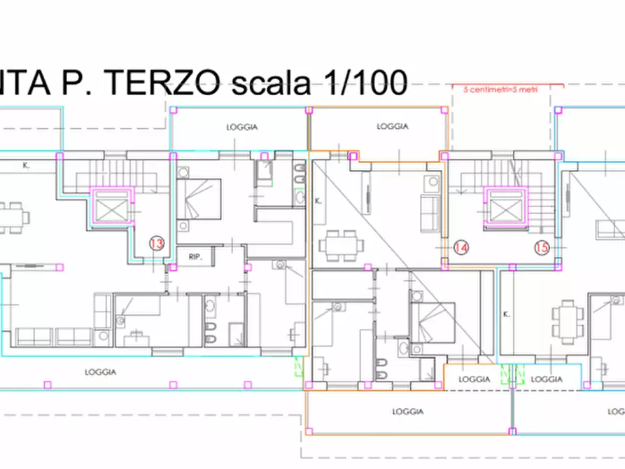 Immagine 19 di Appartamento in vendita  in Via Arnaldo Brioni a Prato