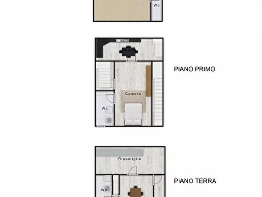 Immagine 37 di Villetta a schiera in vendita  in Via Grotte, 3 a Bagheria