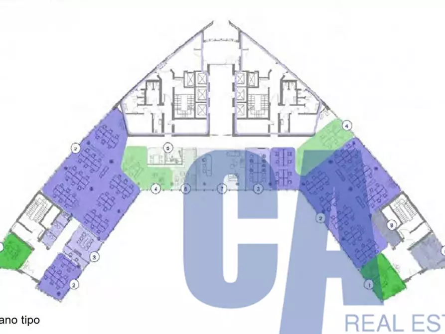 Immagine 20 di Palazzo in affitto  in VIA ANNA MARIA MOZZONI a Milano