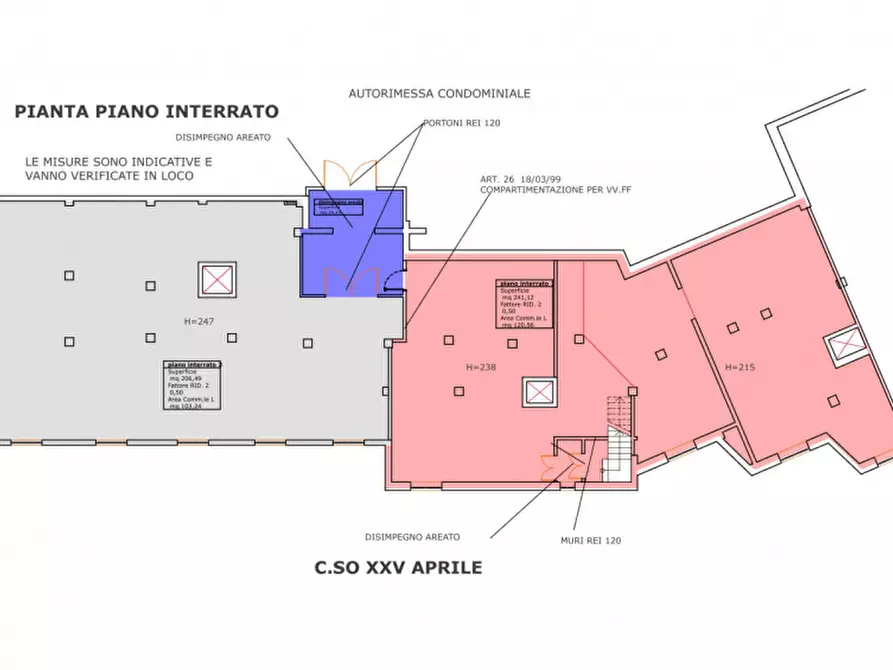 Immagine 7 di Negozio in affitto  in CORSO XXV APRILE 24 a Asti