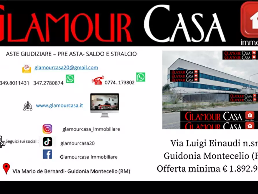 Immagine 1 di Capannone industriale in vendita  in Via Luigi Einaudi a Guidonia Montecelio