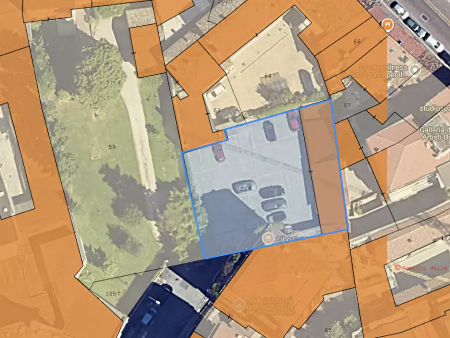 Immagine 1 di Garage in vendita  in Via Aquileia 43 a Udine