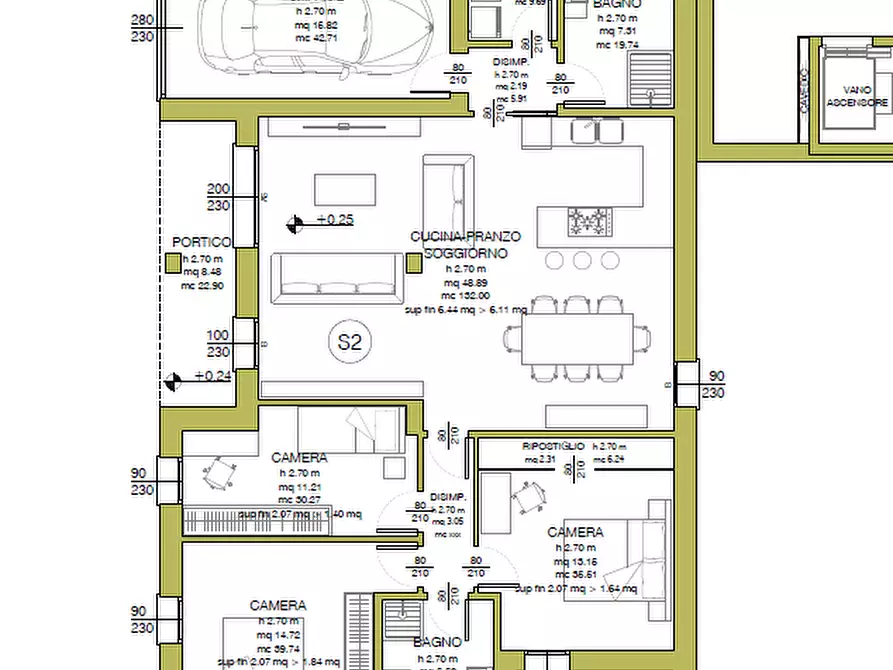 Immagine 9 di Appartamento in vendita  in Via della Costituzione 1 a Vigonza