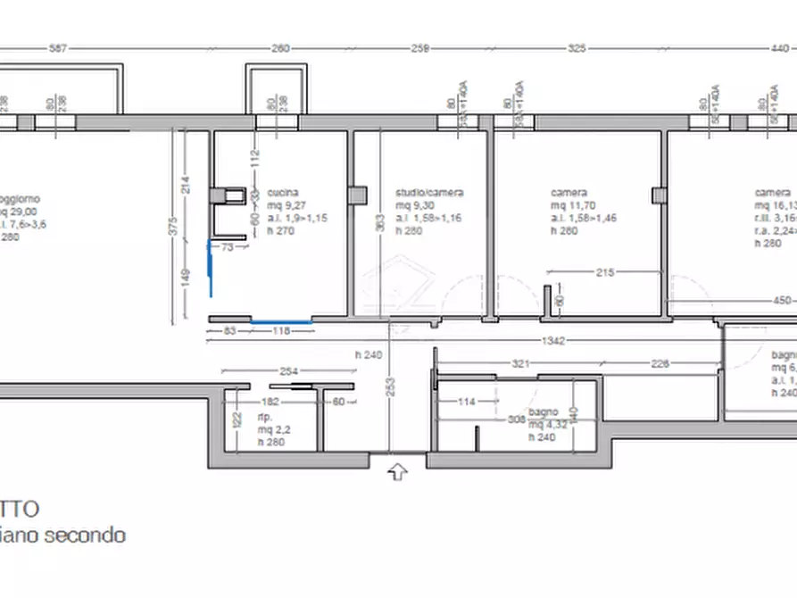 Immagine 30 di Appartamento in vendita  in Via Volfango Goethe a Padova