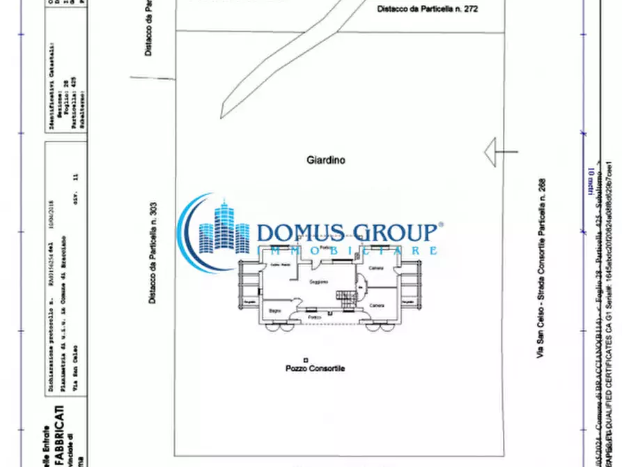 Immagine 16 di Villa in vendita  in Via San Celso a Bracciano