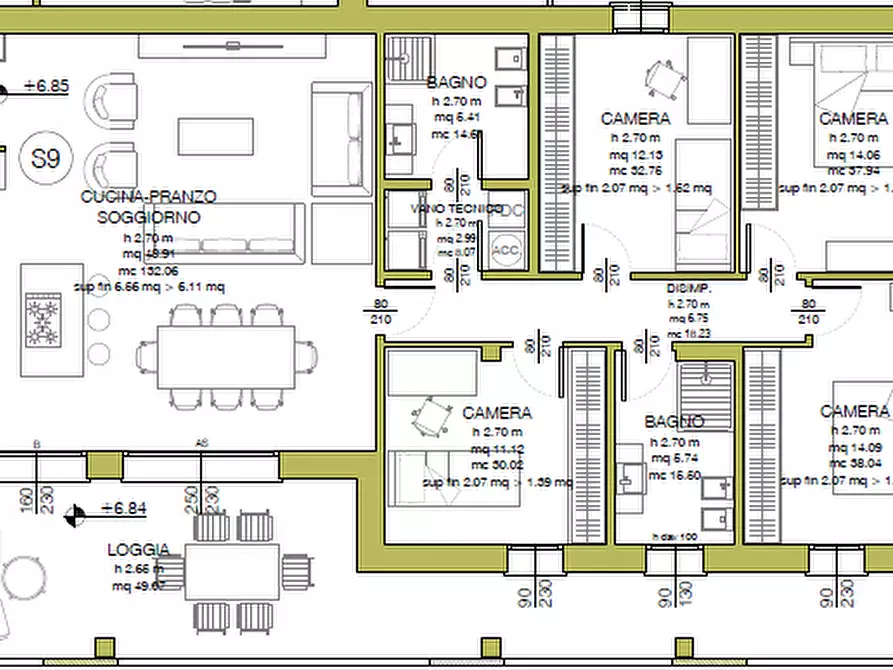 Immagine 1 di Appartamento in vendita  in Via della Costituzione a Vigonza