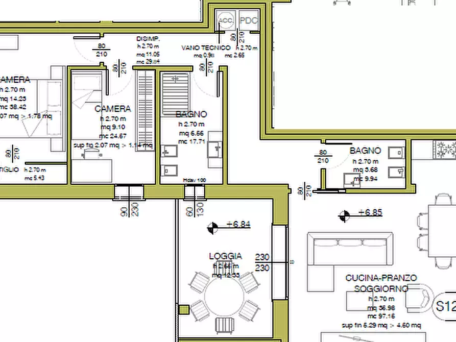 Immagine 1 di Appartamento in vendita  in Via della Costituzione a Vigonza