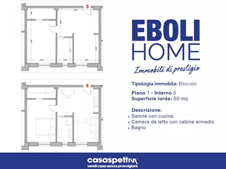 Immagine 11 di Appartamento in vendita  in Via Giacinto Romano, 1 a Eboli