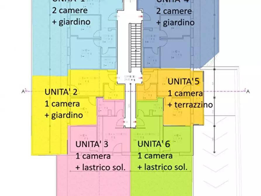 Immagine 8 di Palazzo in vendita  in Via Asolana a Fonte