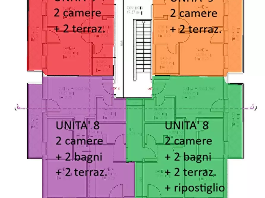Immagine 10 di Palazzo in vendita  in Via Asolana a Fonte