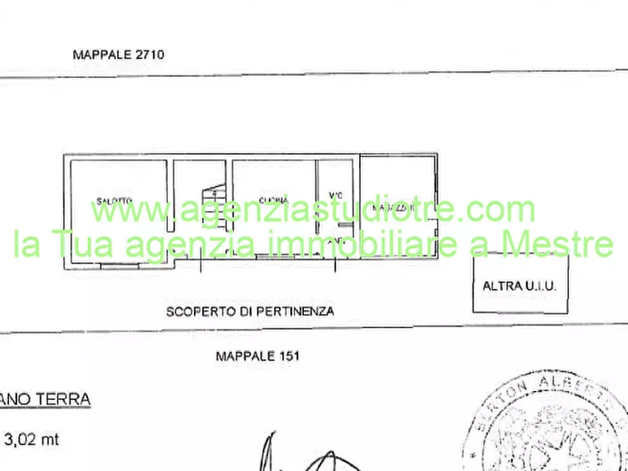 Immagine 38 di Casa indipendente in vendita  in Via Porto di Cavergnago 12 a Venezia