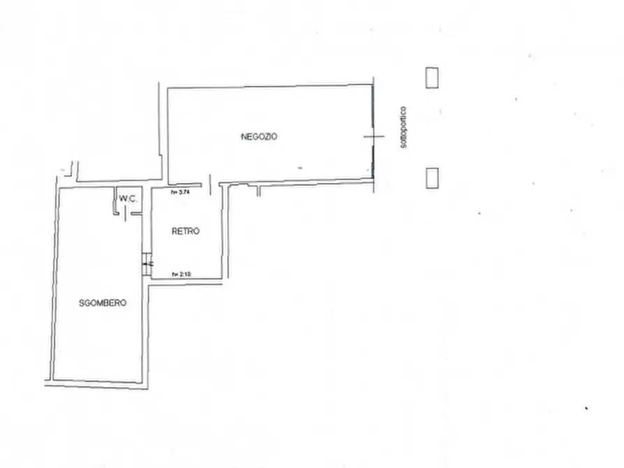 Immagine 3 di Negozio in vendita  in centro storico a Padova