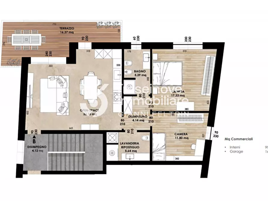 Immagine 27 di Appartamento in vendita  in Via Fagarè a Quinto Di Treviso