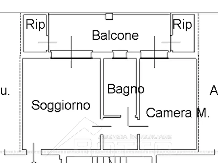 Immagine 11 di Appartamento in vendita  in VIA CEREDO 18 a Borgomanero