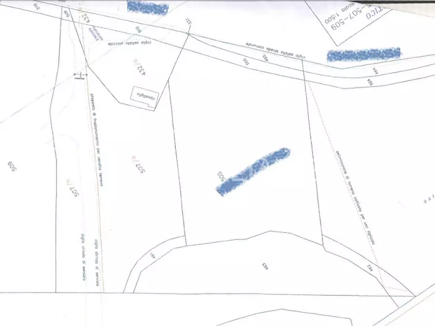 Immagine 1 di Terreno in vendita  in via molara Misano Adriatico a Misano Adriatico