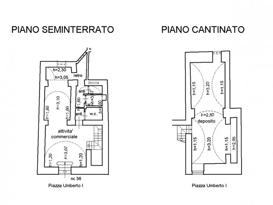 Immagine 1 di Negozio in affitto  in Piazza Umberto I a Andria