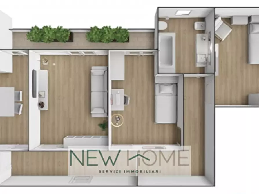 Immagine 2 di Appartamento in vendita  in Via Fiume 3 a Verona