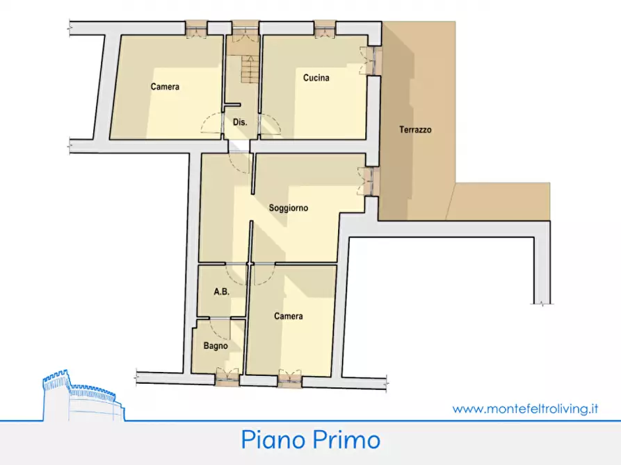 Immagine 28 di Casa indipendente in vendita  in Corso Giovanni XXIII a Frontino