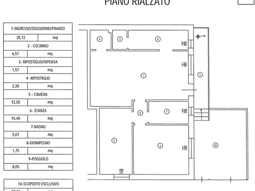 Immagine 10 di Appartamento in vendita  in Via Bembo, 27 a Chioggia