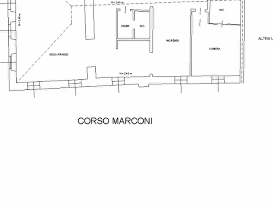 Immagine 32 di Attico in vendita  in corso guglielmo marconi 73 a Arona