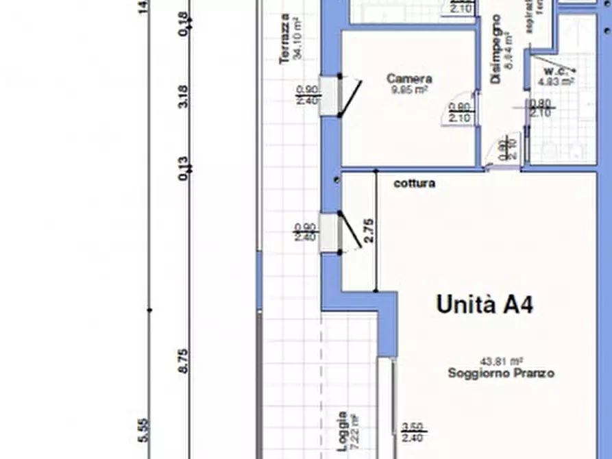 Immagine 7 di Appartamento in vendita  in via capitello a Preganziol
