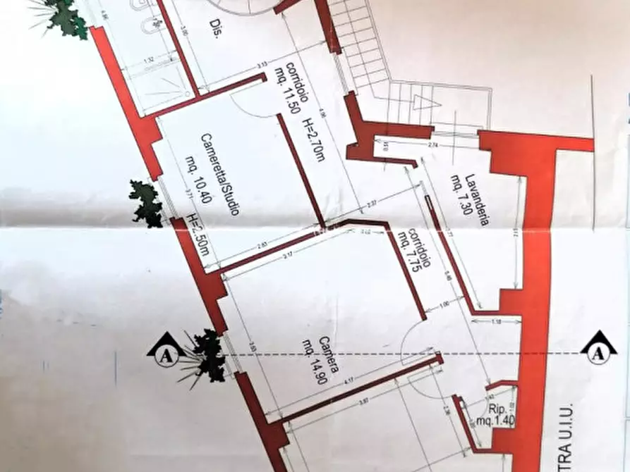 Immagine 13 di Villetta a schiera in vendita  a Magione