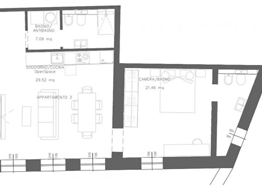 Immagine 10 di Appartamento in vendita  in Via Madonna a Pescantina