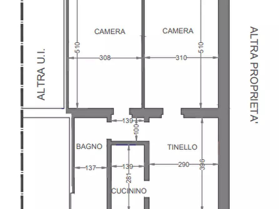 Immagine 10 di Appartamento in vendita  in Via Quittengo, 37 a Torino