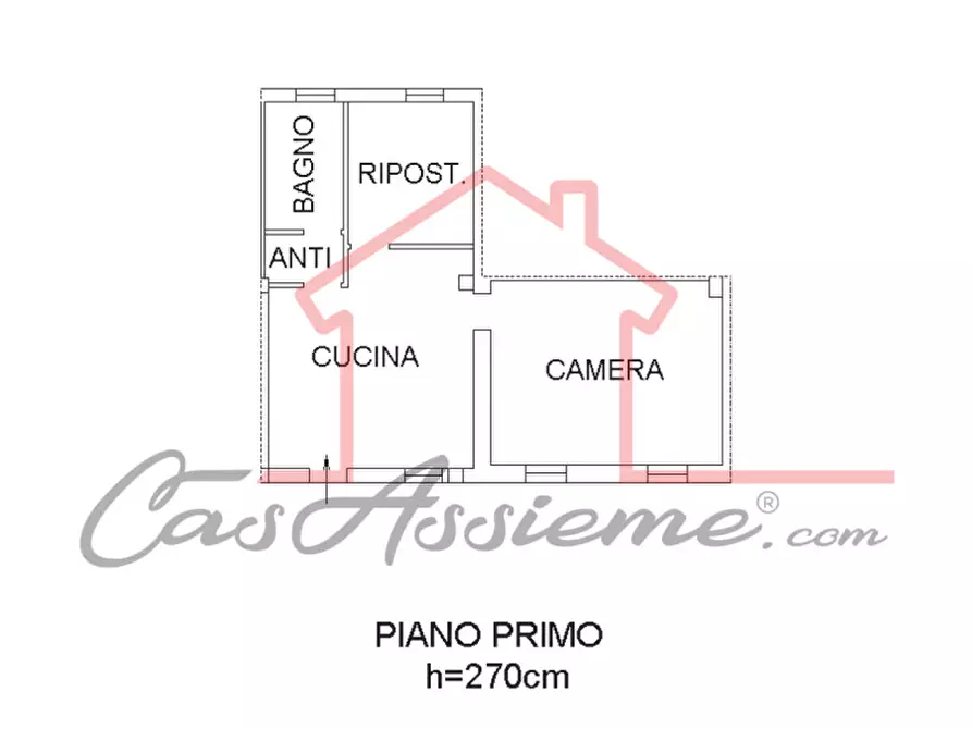 Immagine 10 di Appartamento in vendita  in Via Santo Stefano a Istrana