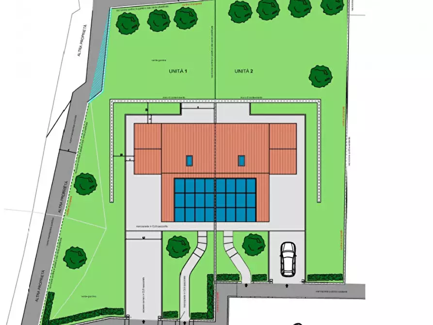 Immagine 13 di Casa bifamiliare in vendita  in Via delle Rose a Lozzo Atestino