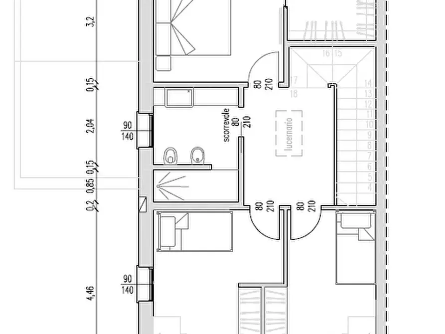Immagine 16 di Casa bifamiliare in vendita  in Via delle Rose a Lozzo Atestino