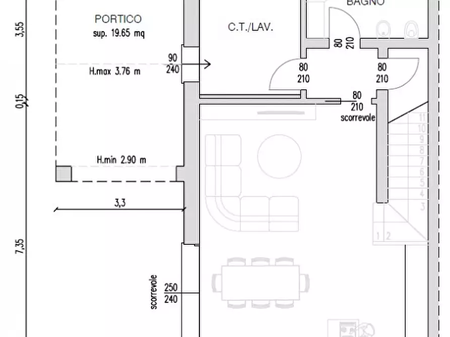 Immagine 17 di Casa bifamiliare in vendita  in Via delle Rose a Lozzo Atestino