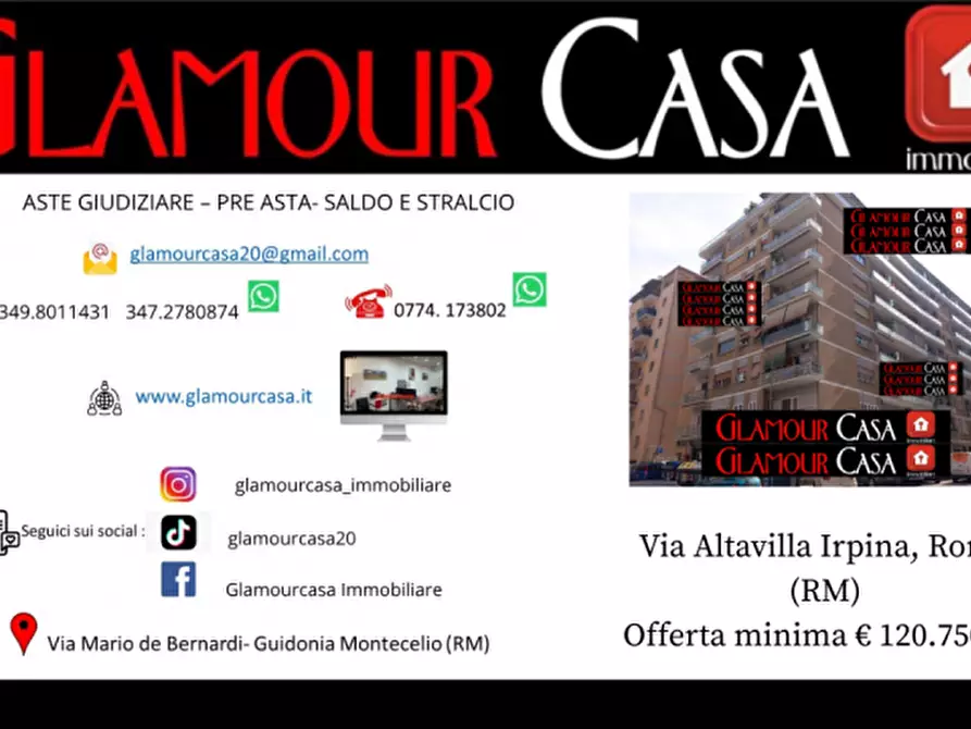 Immagine 1 di Appartamento in vendita  in Via Altavilla Irpina a Roma