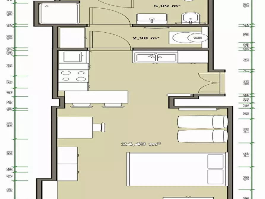 Immagine 1 di Appartamento in affitto  in Via Villarbasse a Torino