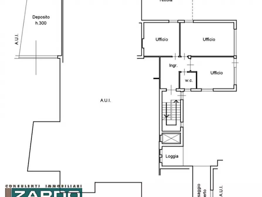 Immagine 11 di Ufficio in vendita  in Via Asolana a Altivole