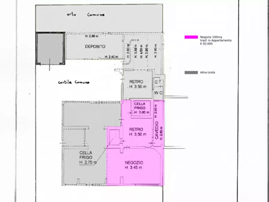 Immagine 2 di Negozio in vendita  in via della repubblica a Mazzano