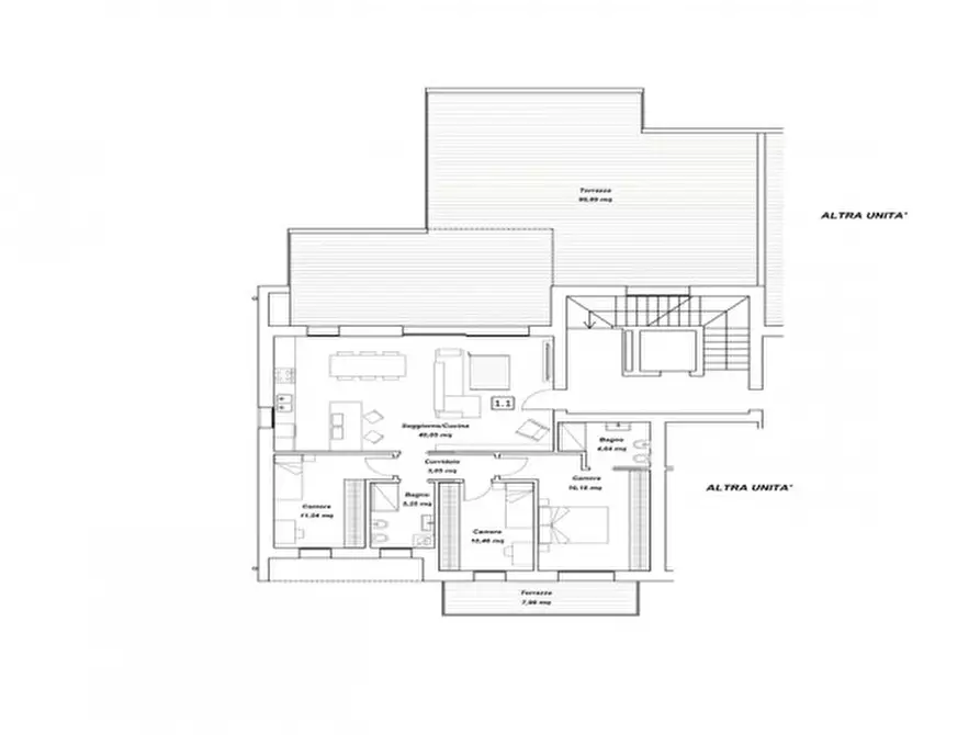 Immagine 13 di Appartamento in vendita  in Via Cavini a Treviso