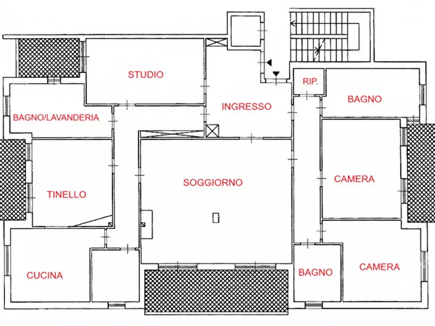 Immagine 57 di Appartamento in vendita  in Via Angelo Sacchetti Sassetti, 41 a Rieti