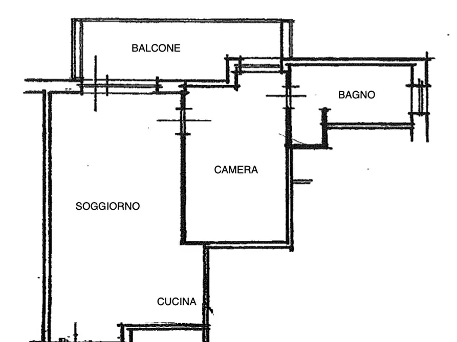 Immagine 15 di Appartamento in vendita  in Via Courmayeur a Roma