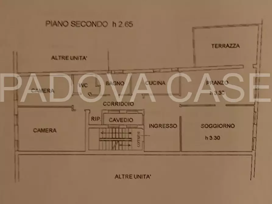 Immagine 2 di Appartamento in affitto  in via cappelli 4 a Padova