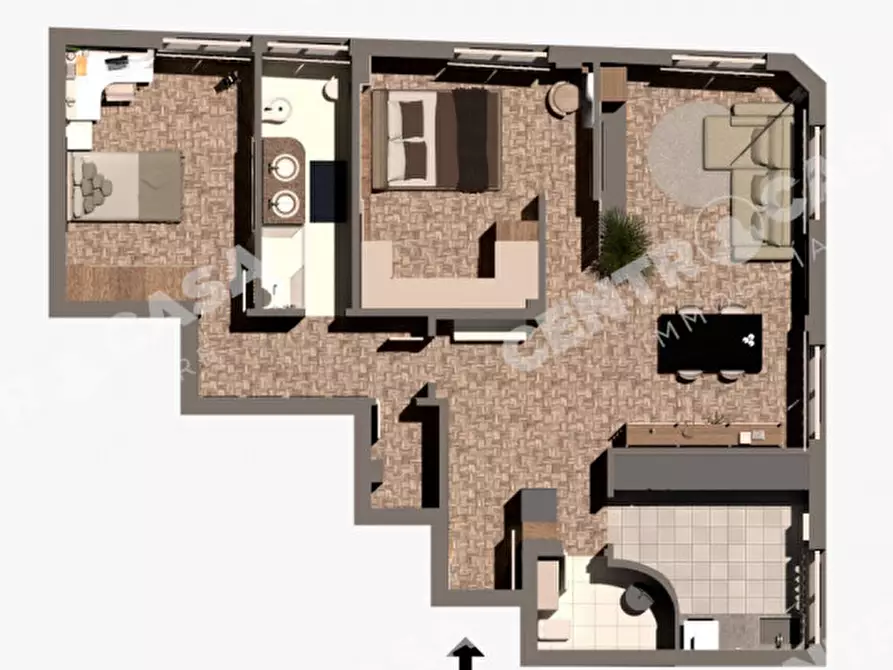 Immagine 3 di Appartamento in vendita  in Via Roma a Legnago