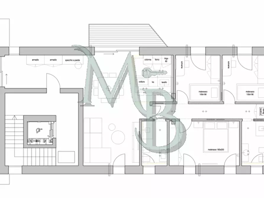 Immagine 23 di Attico in vendita  in Via Papa Luciani a Martellago