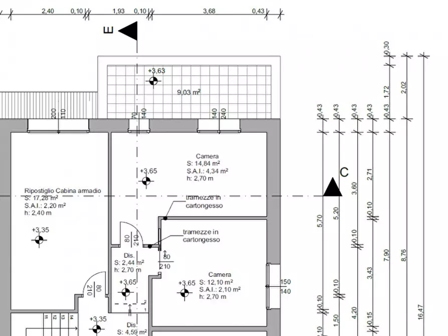 Immagine 7 di Casa trifamiliare in vendita  in via monte rua a Selvazzano Dentro