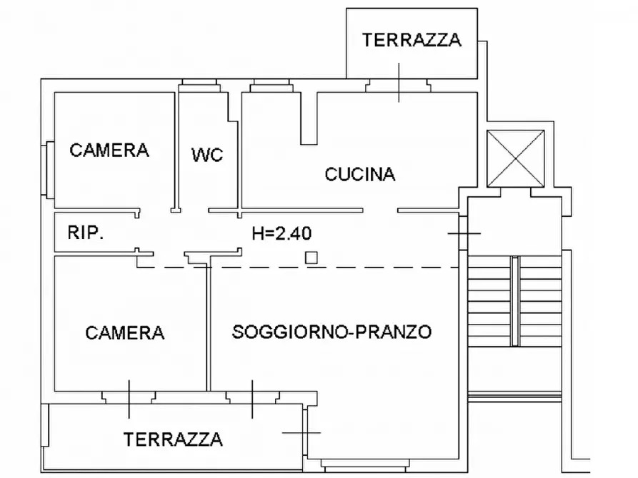 Immagine 15 di Appartamento in vendita  in via roveggia 108 a Verona