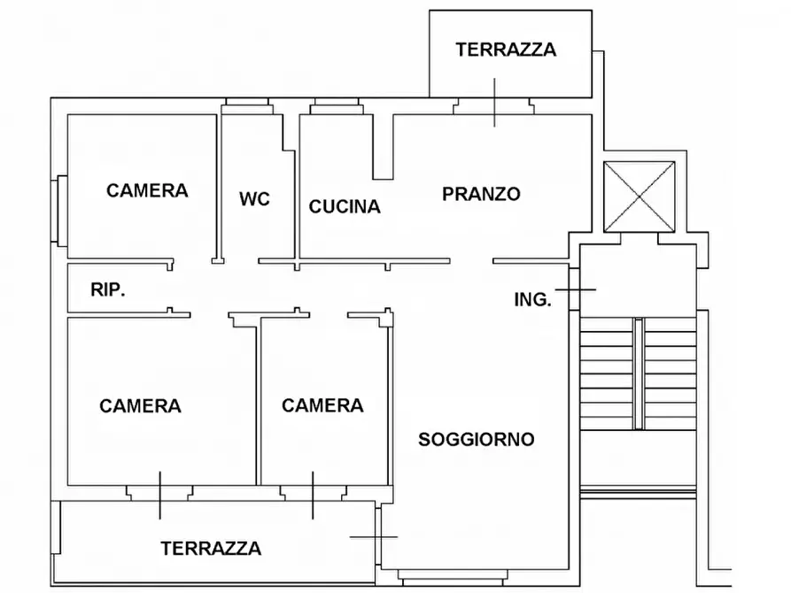 Immagine 16 di Appartamento in vendita  in via roveggia 108 a Verona