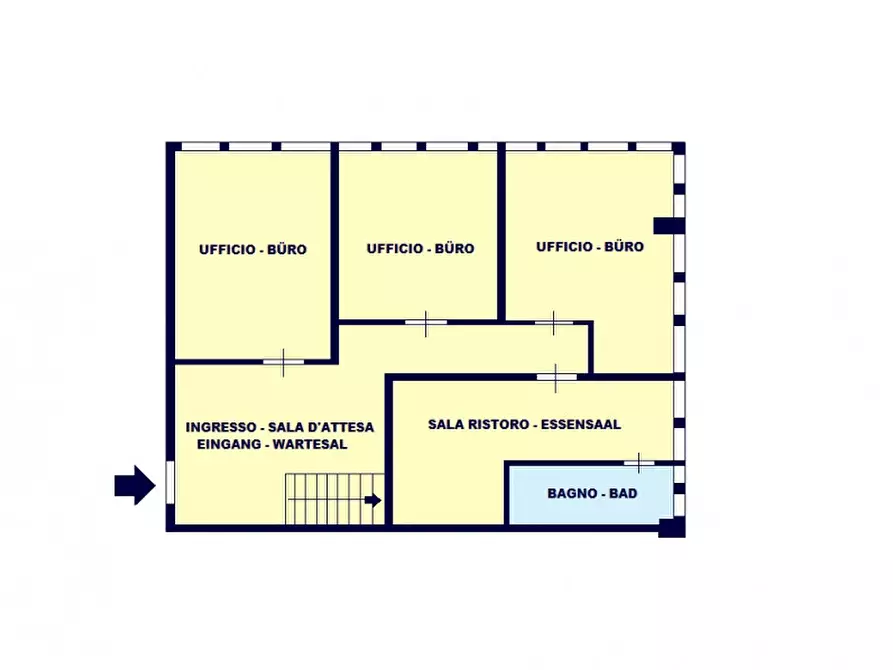 Immagine 13 di Ufficio in vendita  in Via Enrico Fermi - Enrico-Fermi-Straße a Bolzano