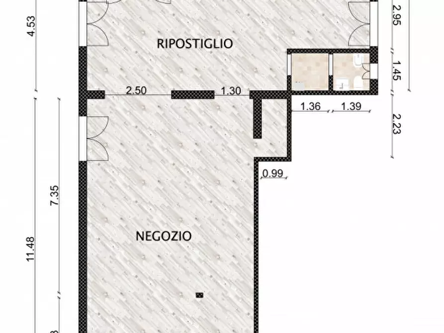 Immagine 17 di Negozio in vendita  in Corso Giuseppe Mazzini 321 a Molinella