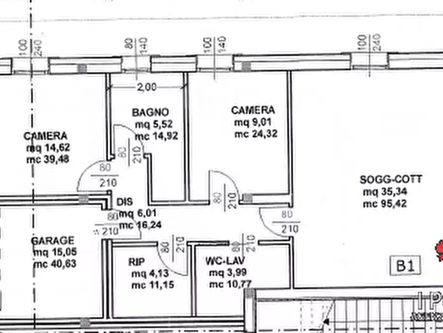 Immagine 11 di Appartamento in vendita  in via Papa Luciani a Massanzago