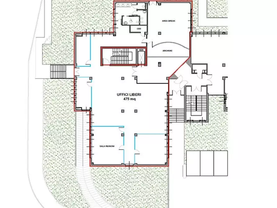 Immagine 8 di Ufficio in affitto  in VIA SETTEMBRINI L. a Lainate